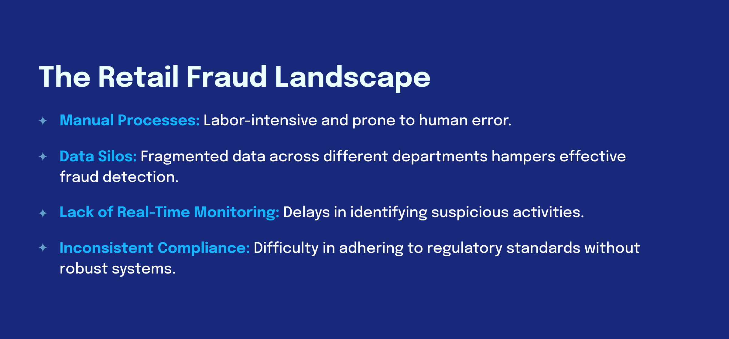 The Retail Fraud Landscape