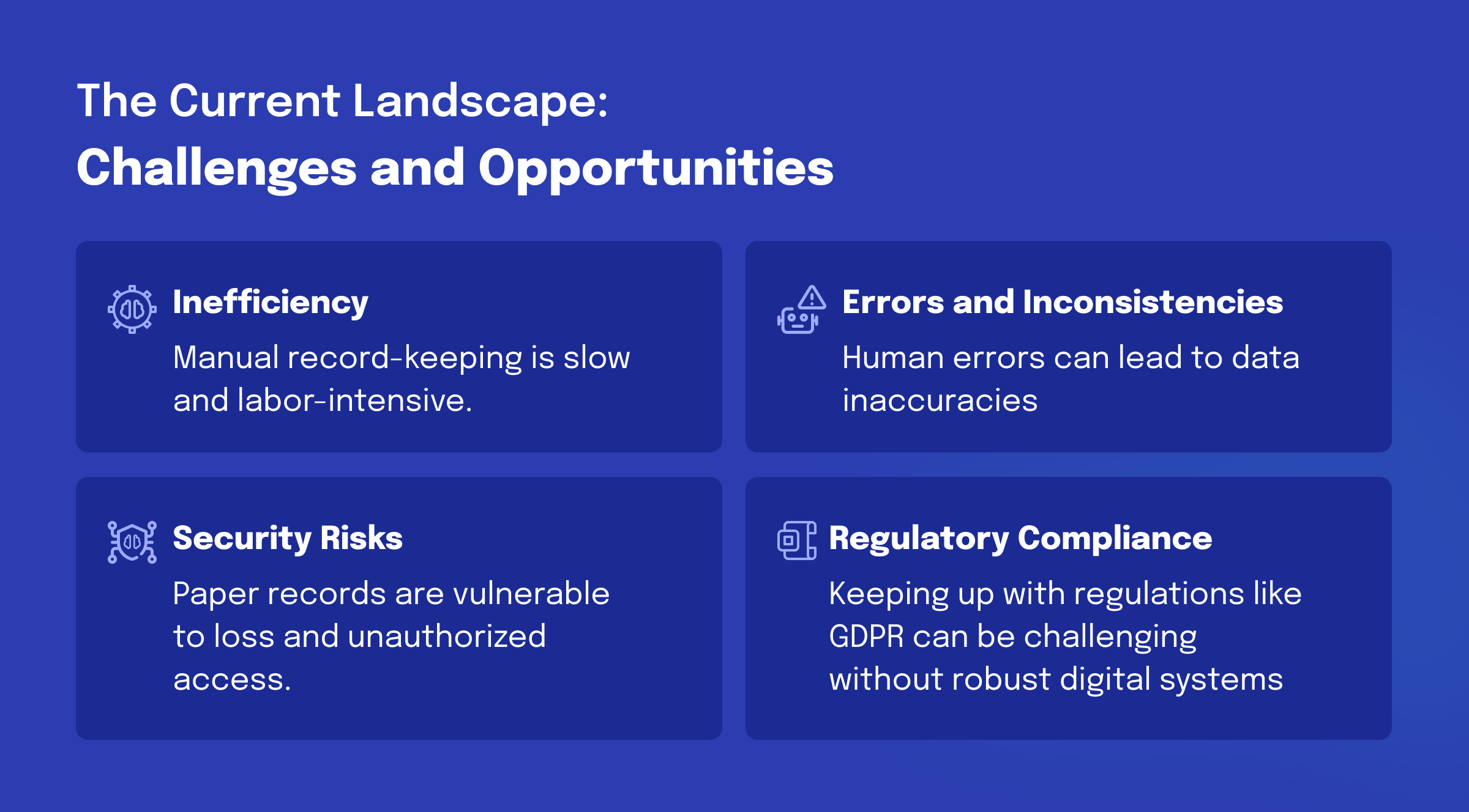 The Current Challenges in Academic Data Management